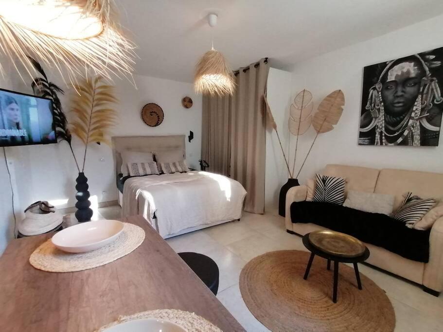 Superbe Studio Ethnique Apartment Hyeres Ngoại thất bức ảnh